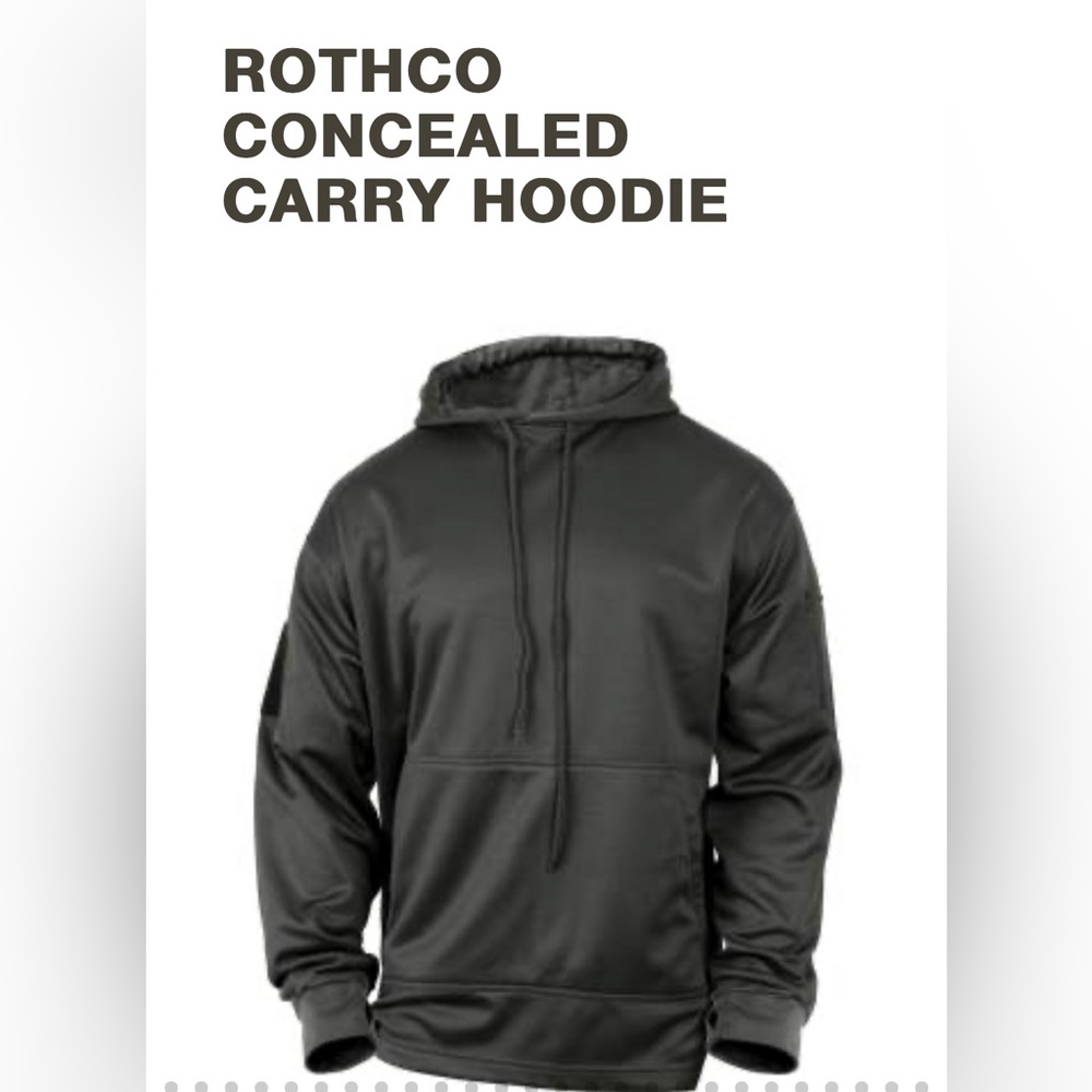 ROTHCO CONCEALED CARRY HOODIE (2075)